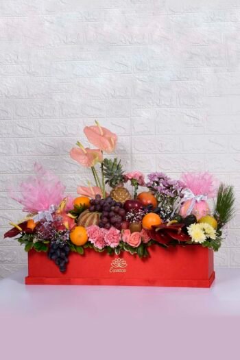 Box Arrangements Blossoming Fruit Box