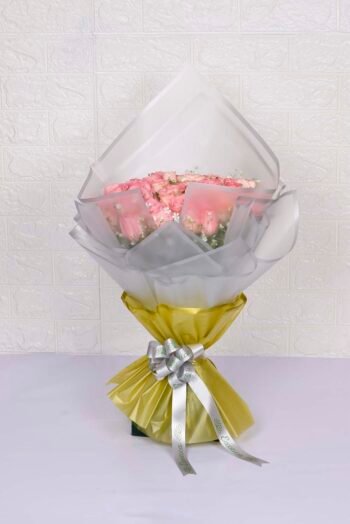 Hand Bunches Blush Pink