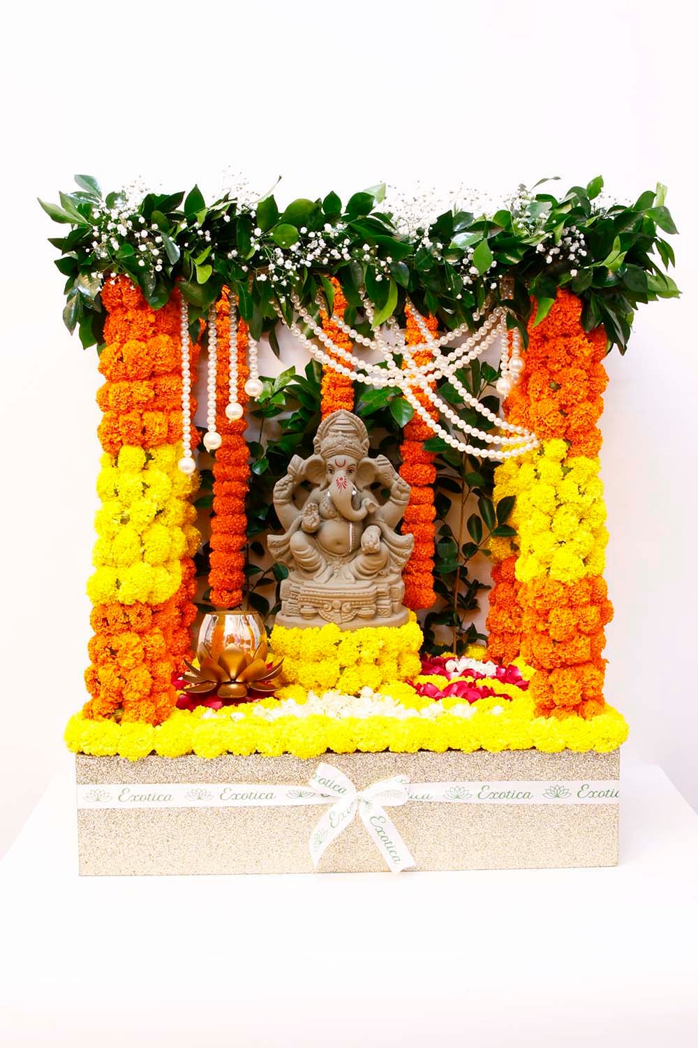 Buy Ganeshji Mandap Online at Low Prices - Exotica Flower