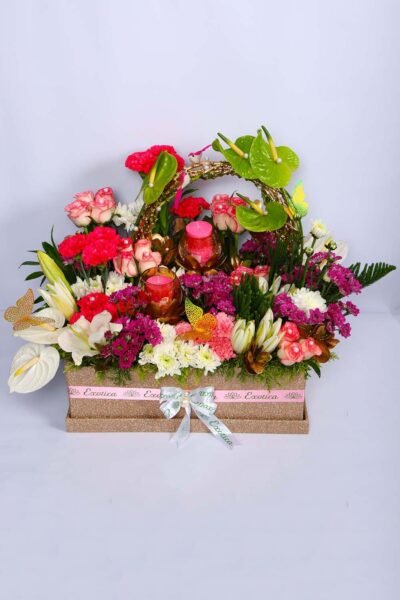Box Arrangements Floral & Bird Garden