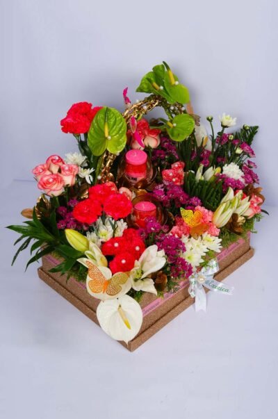 Box Arrangements Floral & Bird Garden