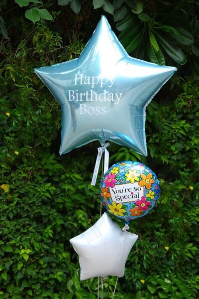 Balloon Bunches Boss Birthday