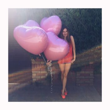 Balloon Bunches Big Heart Shape Balloons