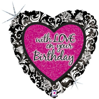 Birthday With Love On Your Birthday Damask