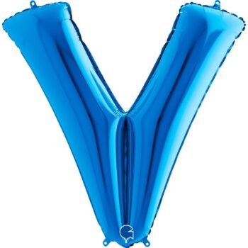 Helium Balloons Alphabets – V (All Colors Available)