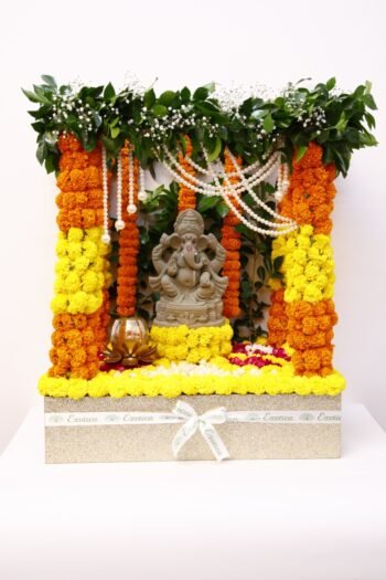 Special Occassions Ganesh & Lakshmi Flower Arrangements in Delhi