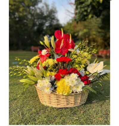 Diwali Flowers Diwali Floral Basket